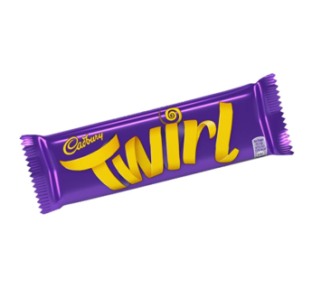 Dedos de Chocolate Cadbury Twirl, 21.5g