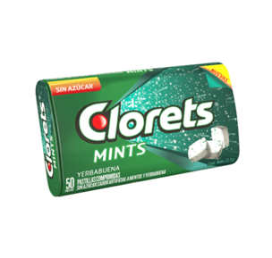 Clorets Mints 50 s Yerbabuena 22.5 gr