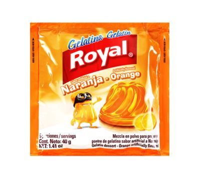 Gelatina Royal sabor Naranja 40g