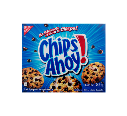 Galleta Chips Ahoy 342g 6 unidades