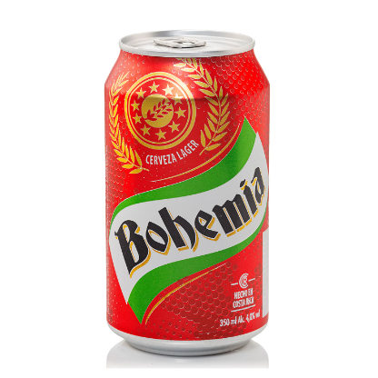 Cerveza Bohemia lata 354 mL