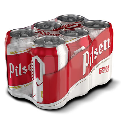 PILSEN 6 Pack Lata de 350 ml