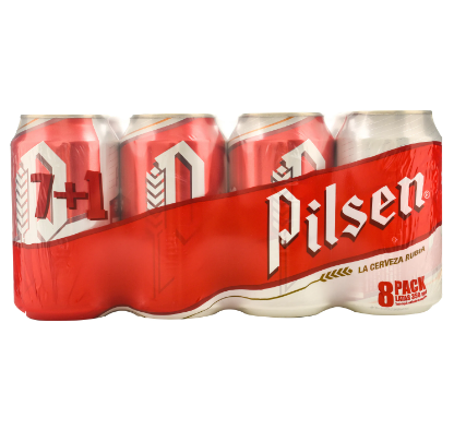 Cerveza Pilsen 7+1 lata 350 ml