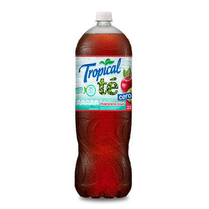 Tropical Te Negro Kiwi Manzana Cero 2.5L