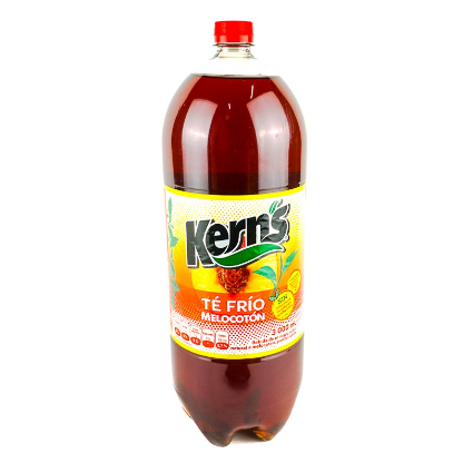 Bebida líq.té frío melocotón, Marca Kerns , Envase 3L