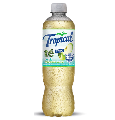 Tropical Te verde Manzana cero 500ml