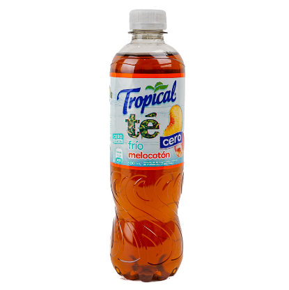 Bebida Tropical Te Frío Melocotón  Cero 500mL