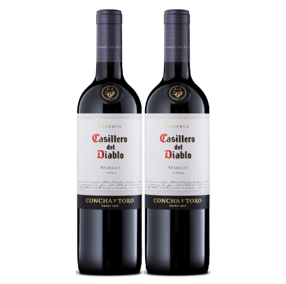 Vino Frontera Merlot  2PACK CAJA