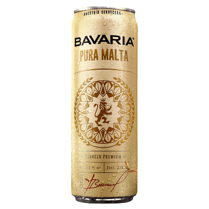 Bavaria Pura Malta Lata  350ml 5.0%