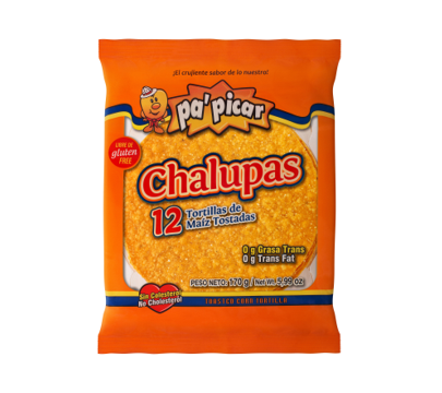 Tortilla Chalupa Plana Pa'Picar 170g