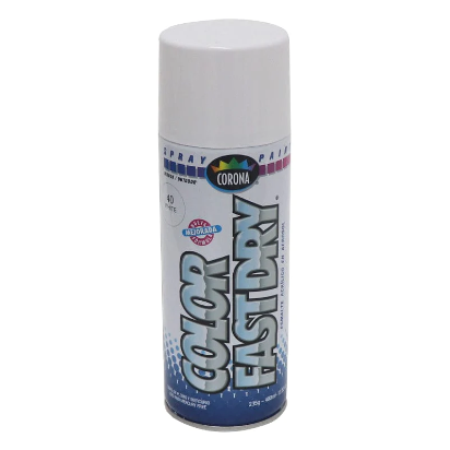 Pintura Spray Corona Blanco Mate 400 mL