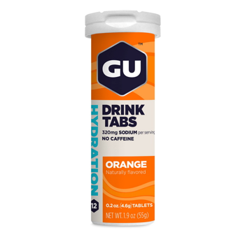 Tableta Hidratante GU Naranja tubo
