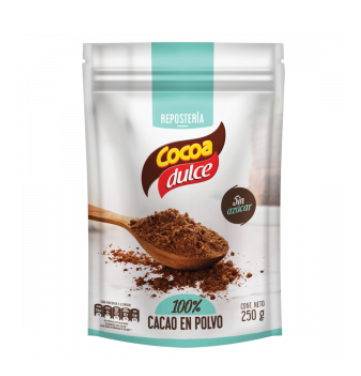 Cacao en polvo reposteria 250g