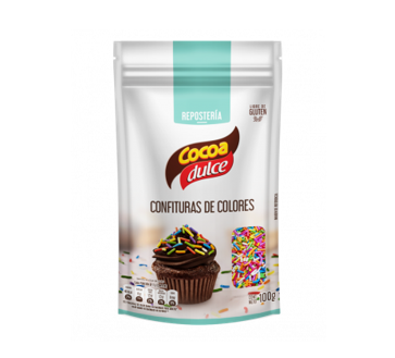 Confitura de colores Sprinkles Cocoa Dulce 100g