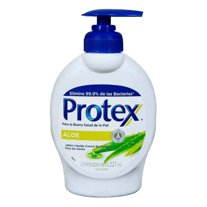 Jabon liquido Aloe Marca Protex 221 ml