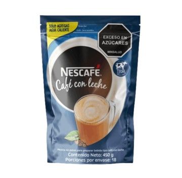 Mezcla en polvo Cafe con Leche Marca Nescafe 275g