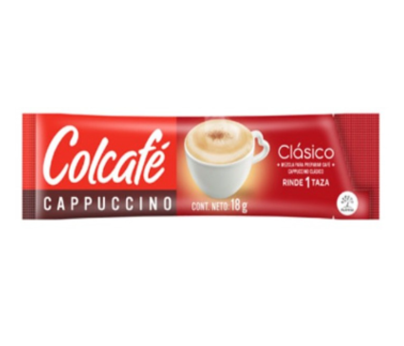 Café Cappuchino Colcafe Natural Sobre 13g