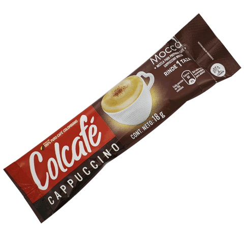 Café Cappucino Mocca Sabor Natural Sobre 13g