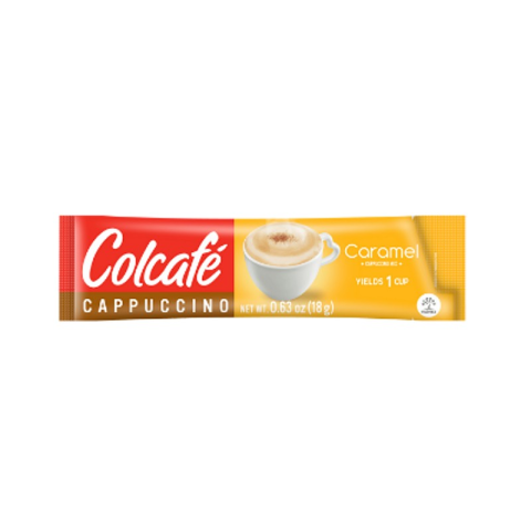 Cafe Cappucino Colcafe Caramelo Sobre 13g