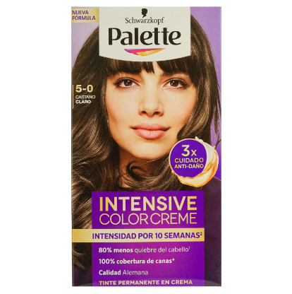 Tinte p/ cabello Schwarzkopf Palette 5-0 Castaño Claro