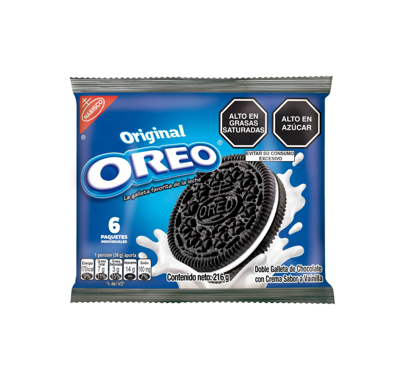 Galleta oreo nabisco 6und