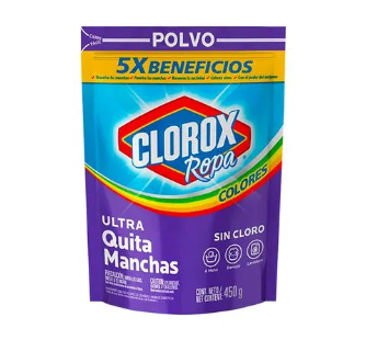 Clorox Quitamanchas Ropa Color, 30g