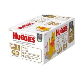 Huggies Toallas Húmedas Ultra Confort 8 Paquetes / 80 Unidades