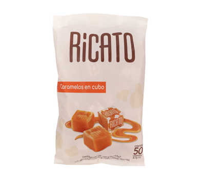 Confite de Leche Ricato Empaque 400g 50Unid