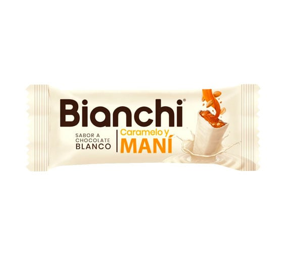 Chocolate Bianchi barra caramelo mani caja 1x12