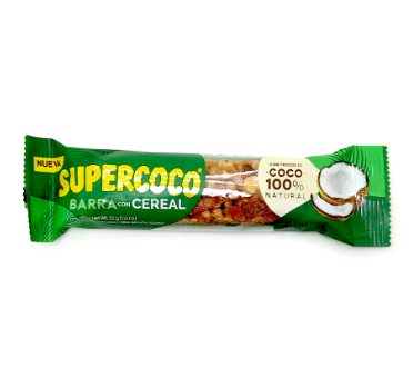 Barra Super  Coco Con Cereal 32g