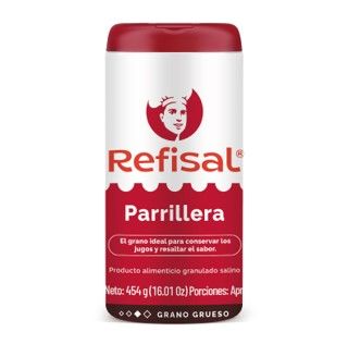 Sal Parrillera Refisal Frasco 454g