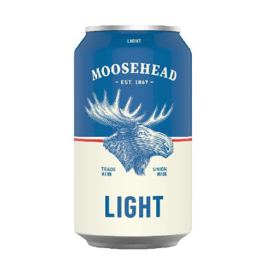 Cerveza Moosehead Light Lata 355ml