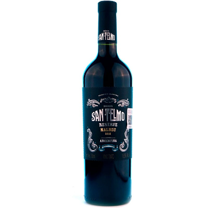 Vino San Telmo Malbec 2018 Argentina Bot 750 mL