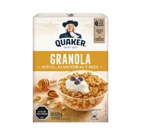 Granola Avena Almendras Miel Quaker 320G