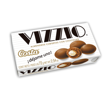 Chocolate Vizzio caja 72g