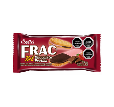 Galleta Costa Frac Chocolate Frutilla 130g