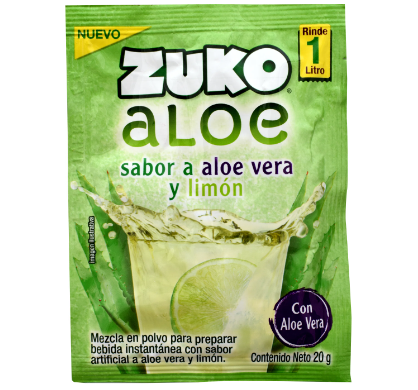 Zuko Aloe Vera y Limón 20g
