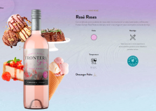 Vino Rosé Roses Frontera Spritzer, 750ml