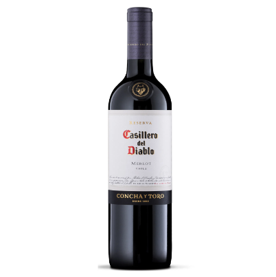 Vino Casillero del Diablo Merlot 750ml