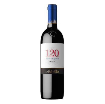 Vino Sta Rita 120 Tinto Merlot 750ml