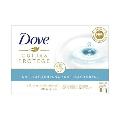 Jabon Dove Cuida y Protege Antibacterial  90g