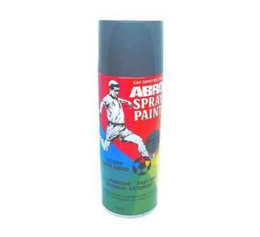 Pintura en Spray Anticorrosivo Gris, Marca Abro, 400ml