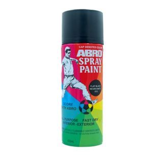 Spray negro mate Abro 400 ml