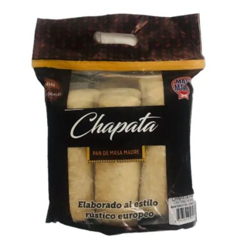 Pan congelado Ciabatta Mayca 6 unidad 600g