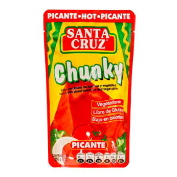 Salsa Chunky picante doy pack 250g