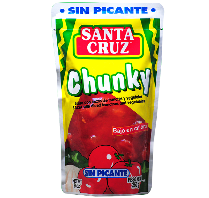 Salsa Chunky Sin Picante Santa Cruz 250g