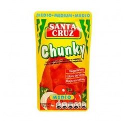 Salsa Chuncky con piña Santa Cruz medio 250g