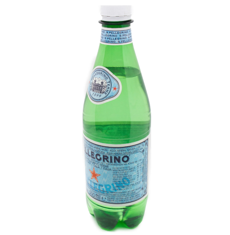Agua Natural con gas S. Pellegrino bot 500 ml