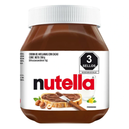 Crema de Avellanas Nutella 200g