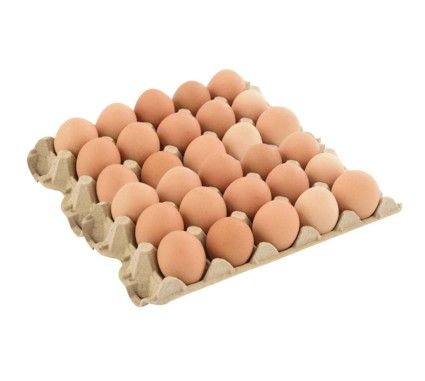 Huevos de gallina, Bandeja reciclada x kg 30 unida